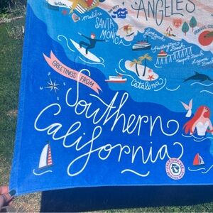 Southern California Beach Towel / extra large / Spartina 449 / LALA + San Diego